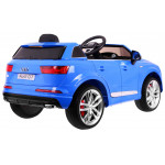 Elektrické autíčko Audi Q7 - nelakované - modré